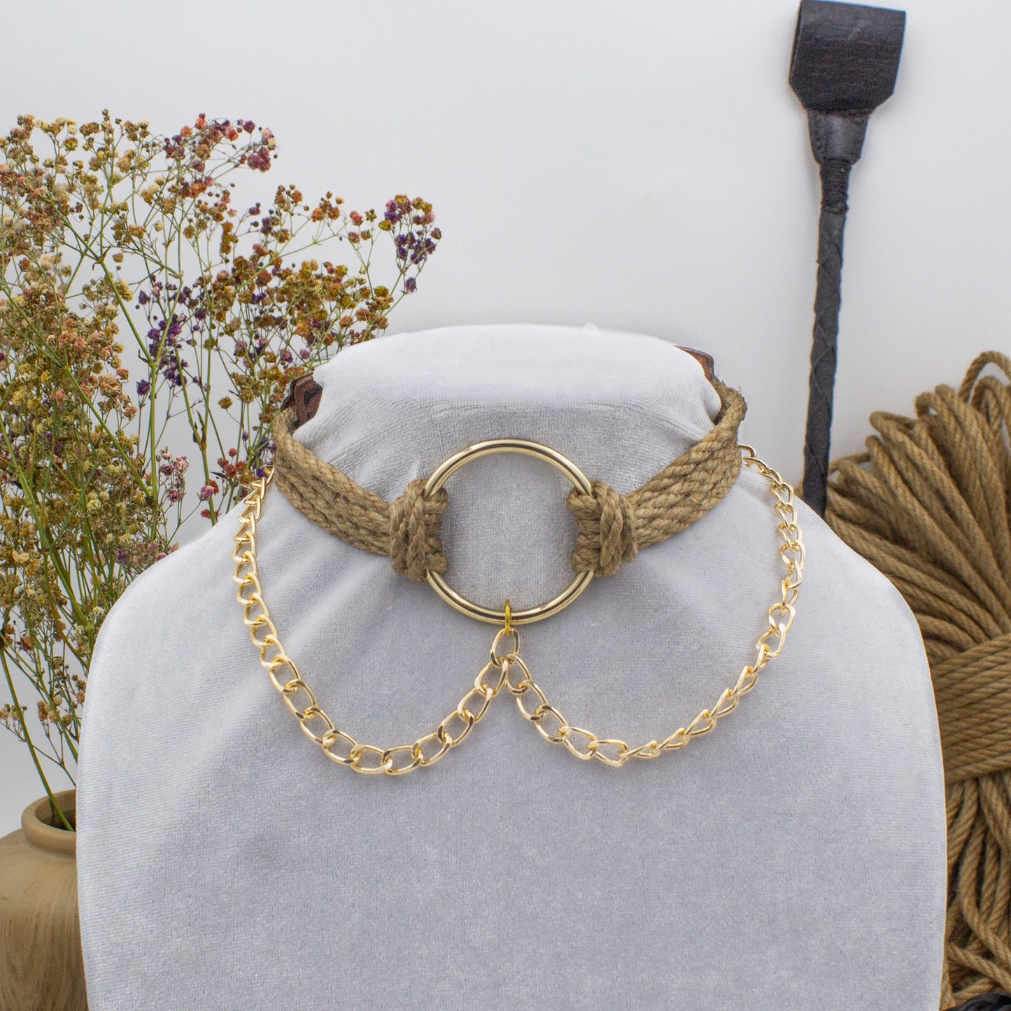 Demeter’s Gold Chained Choker