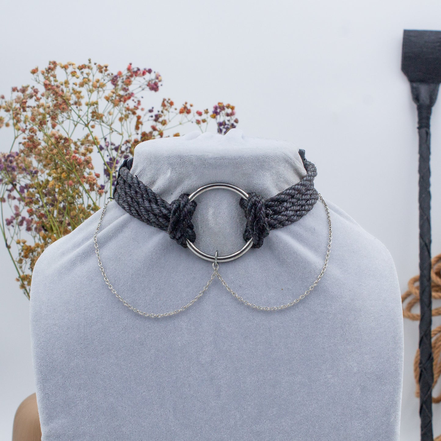 Mercury's Shadow Chained Choker